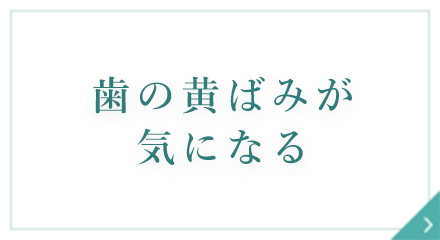 歯の黄ばみが気になる